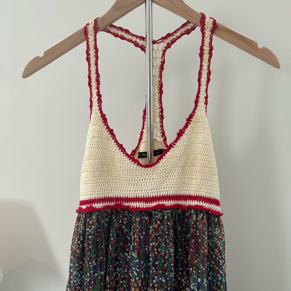 Crochet Mini Dress